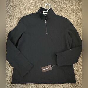 Windsor Men's Dark Zip-Up Sweater